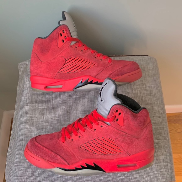 SOLD‼️Jordan 5 ‘Red Suede’ - Picture 6 of 12